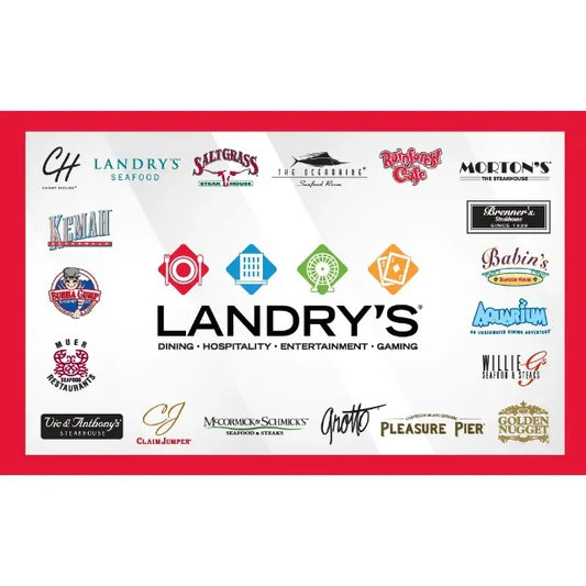 Landry's $50 eGift Card – Digital Code | Instant Delivery