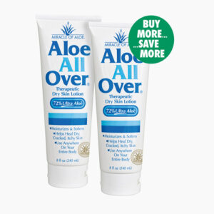 Aloe All Over Dry Skin Lotion 2-Pack 8 oz. Tubes
