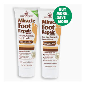 Miracle Foot Repair Cream 2-Pack 8 oz. Tubes