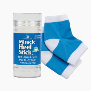 Miracle Heel Stick with Gel Socks