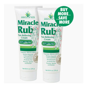 Miracle Rub Pain Relieving Cream 2-Pack 8 oz. Tubes