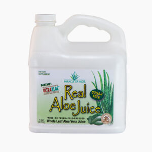 Real Aloe Juice 100% Purified & Filtered Gallon